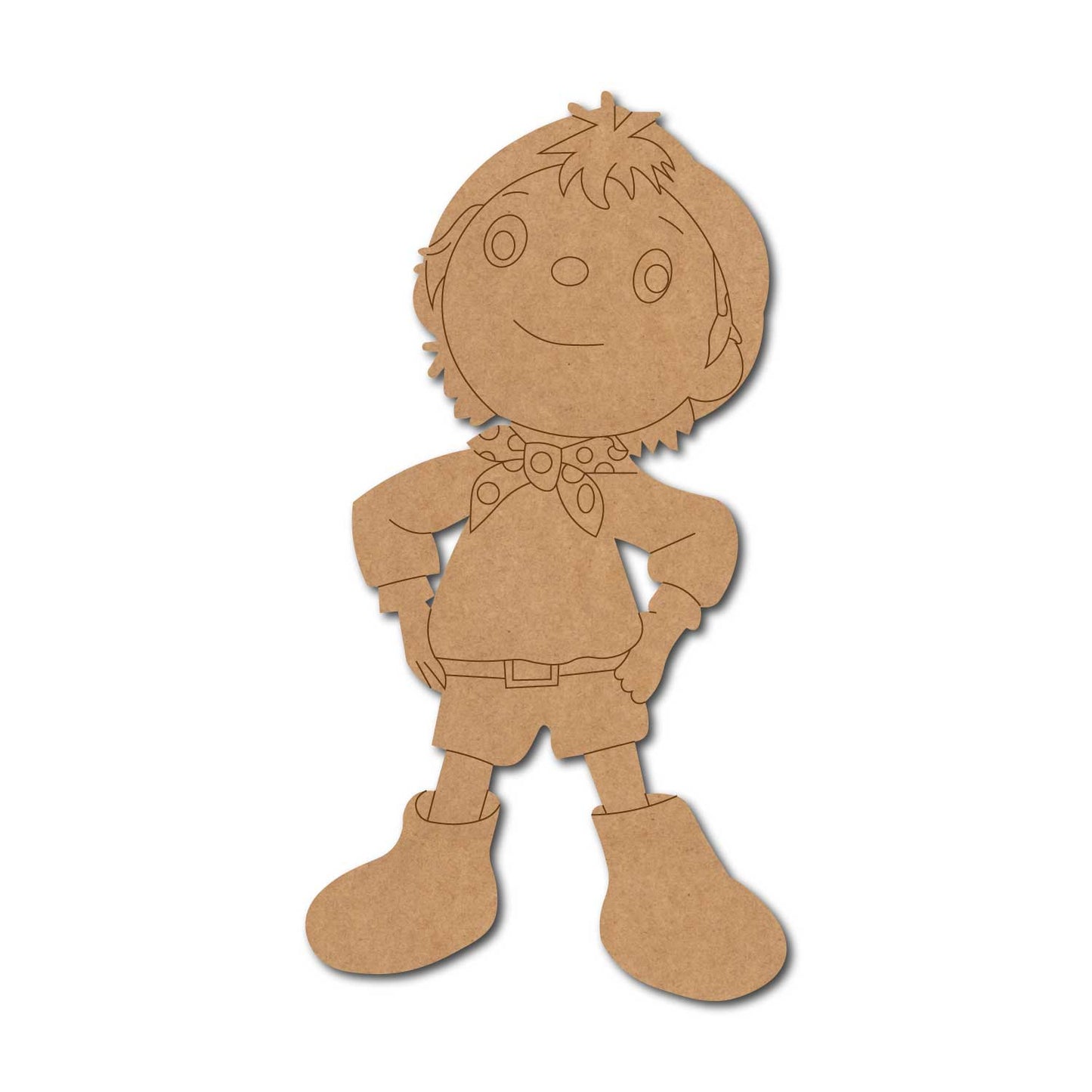 Noddy Cartoon Pre Marked MDF Design 1