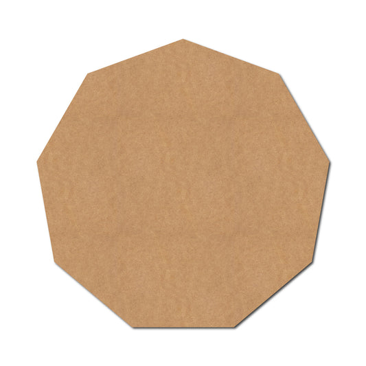 Nonagon Cutout MDF Design 1