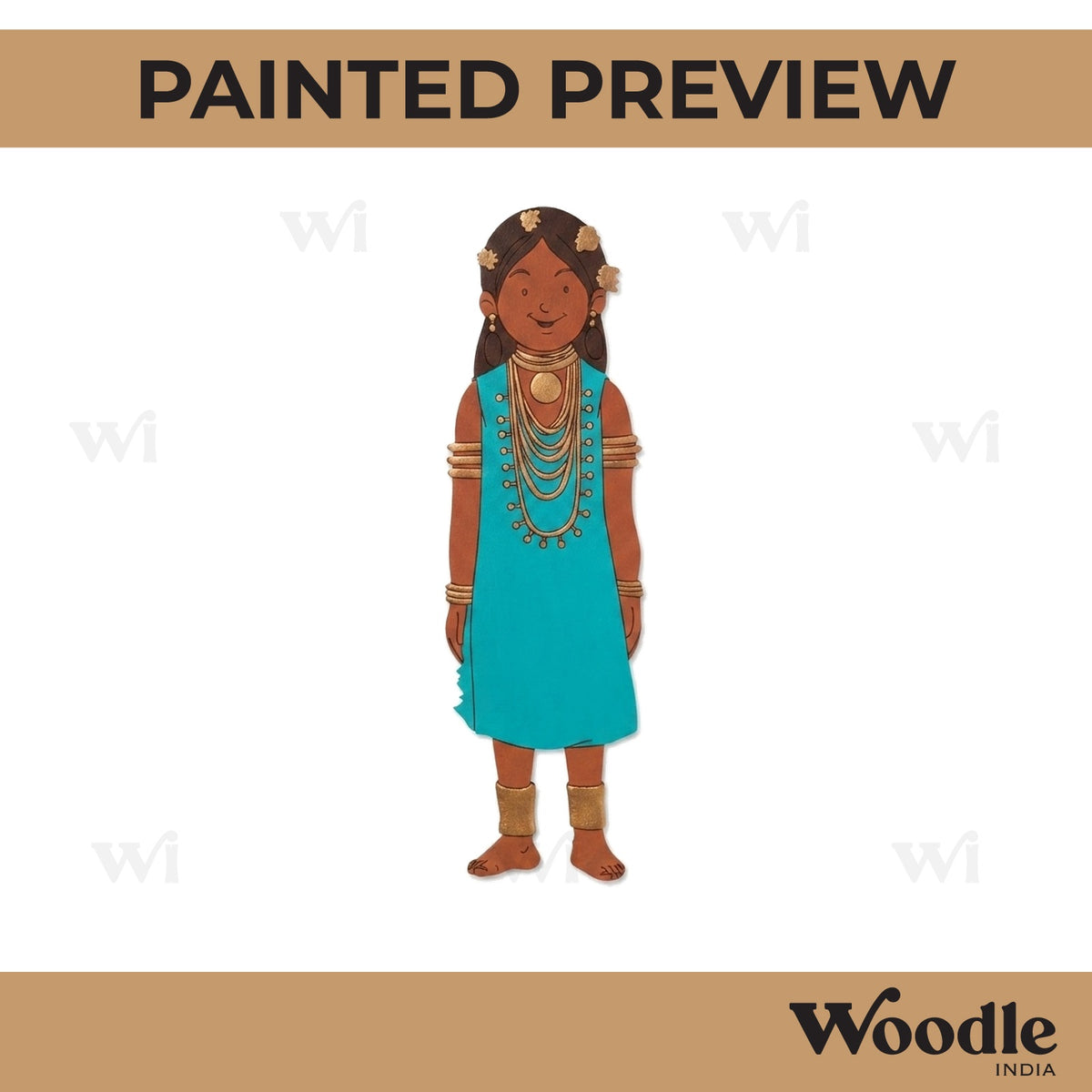North East Woman Pre Marked MDF Design 2