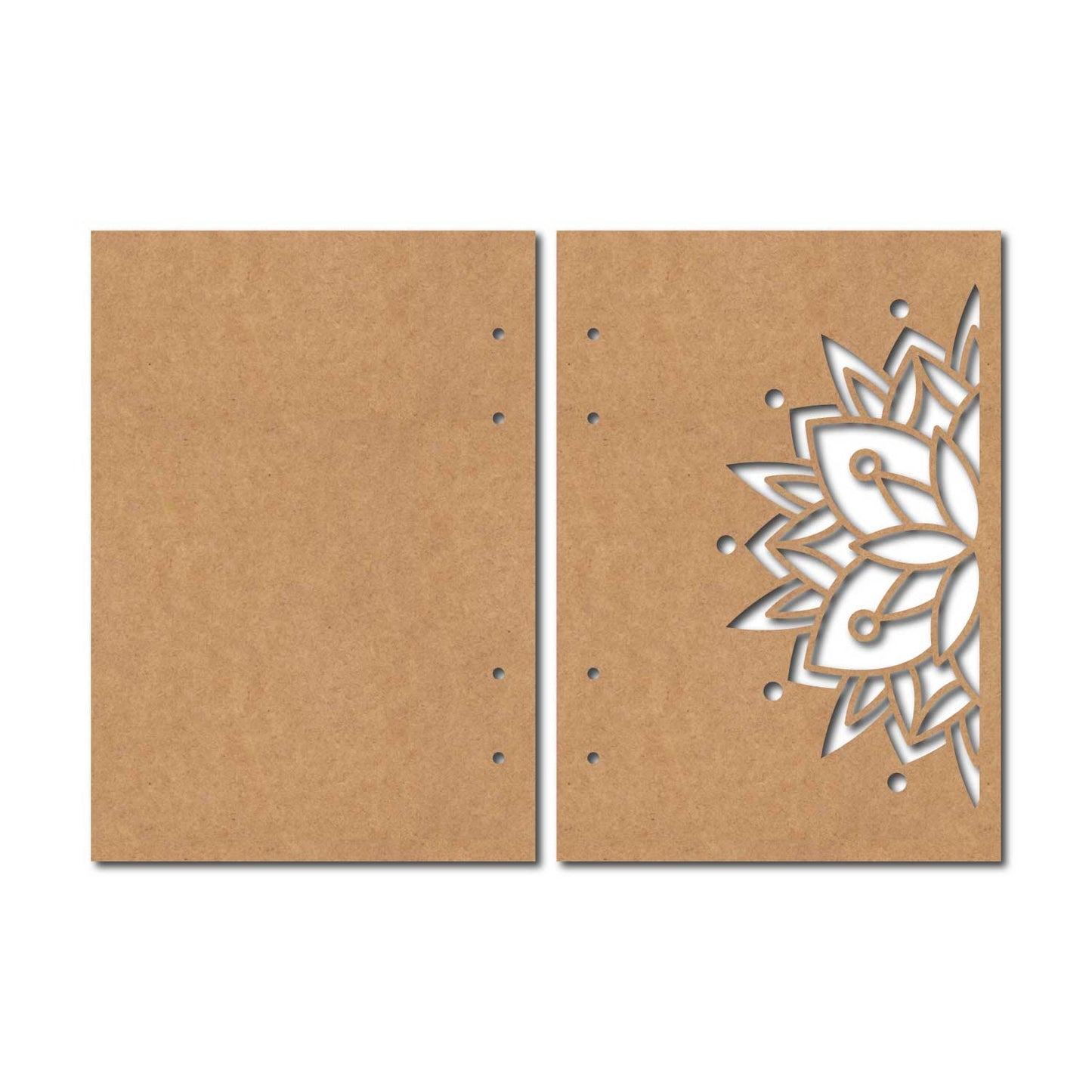 Notebook Cover Mandala MDF Design 1