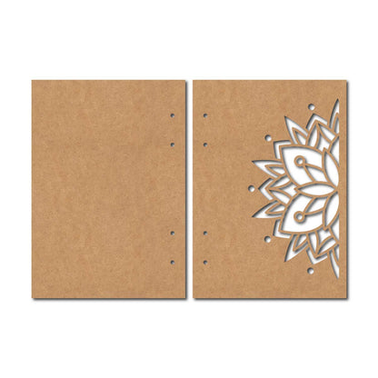 Notebook Cover Mandala MDF Design 1