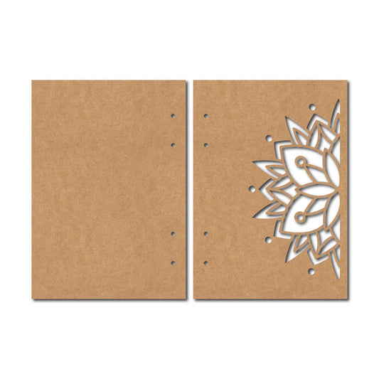 Notebook Cover Mandala MDF Design 1