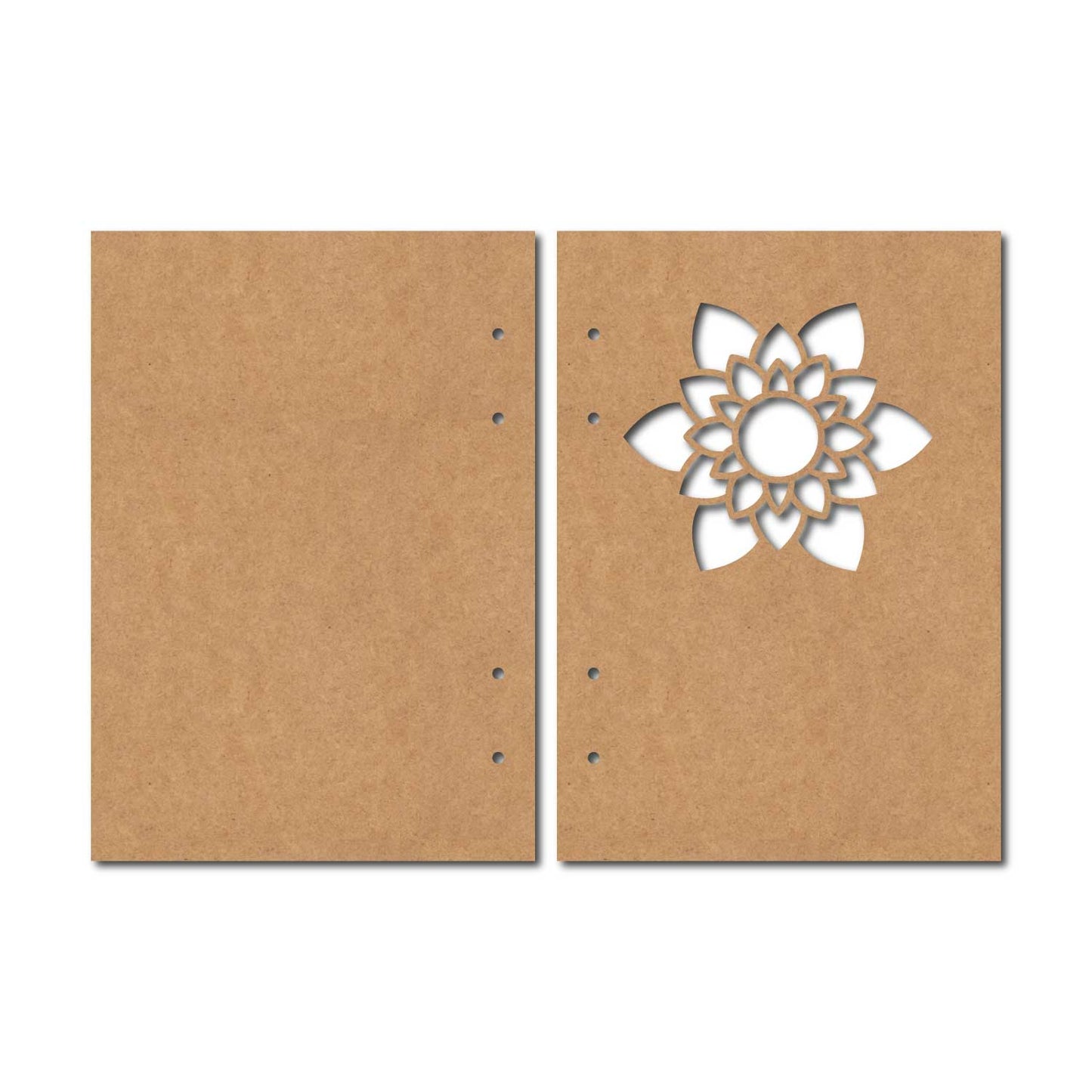 Notebook Cover Mandala MDF Design 2