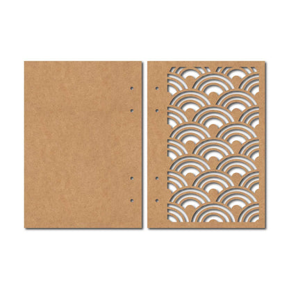 Notebook Cover Pattern MDF Design 1