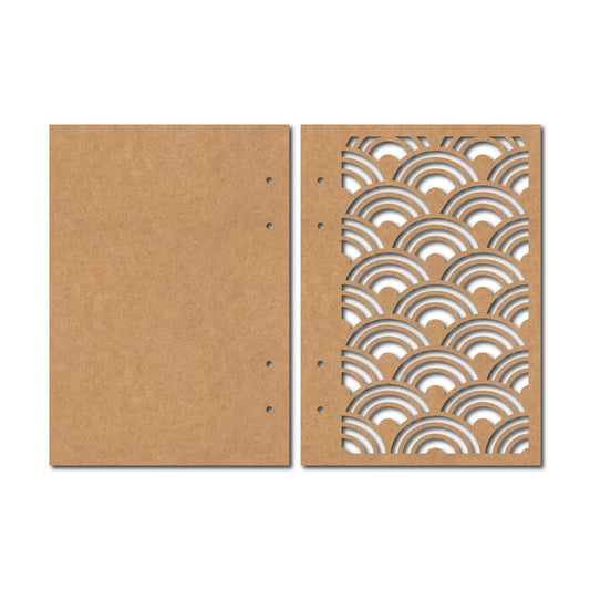 Notebook Cover Pattern MDF Design 1