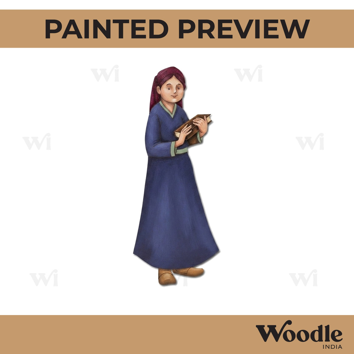 Nun Pre Marked MDF Design 1