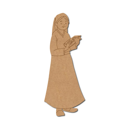 Nun Pre Marked MDF Design 1