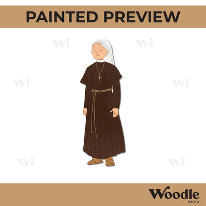 Nun Pre Marked MDF Design 2