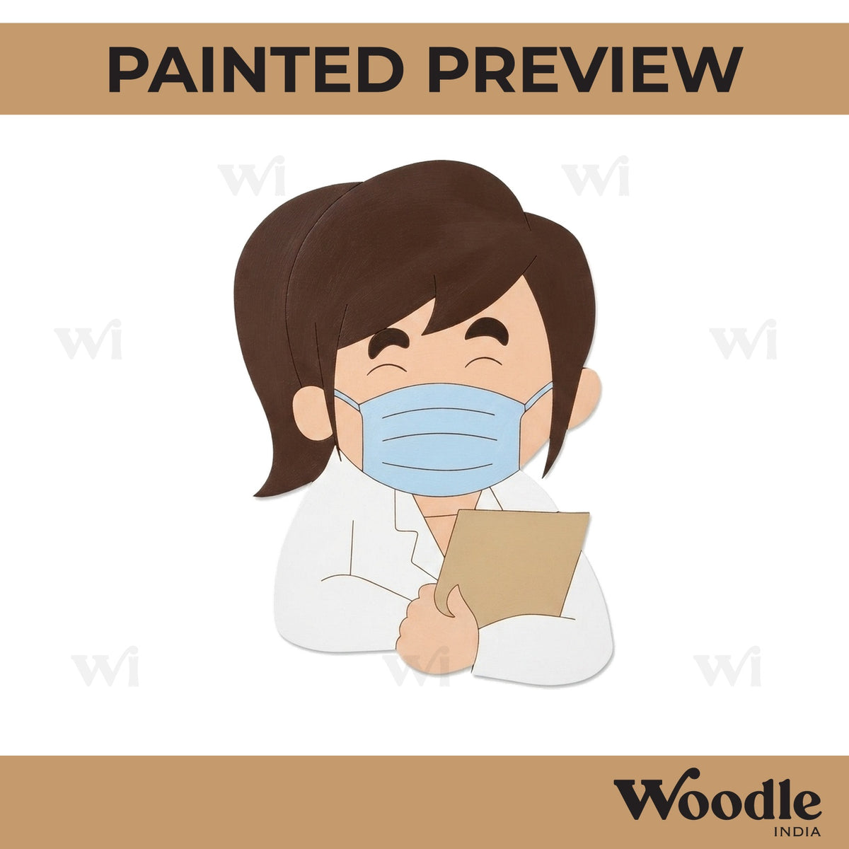Nurse Pre Marked MDF Design 1