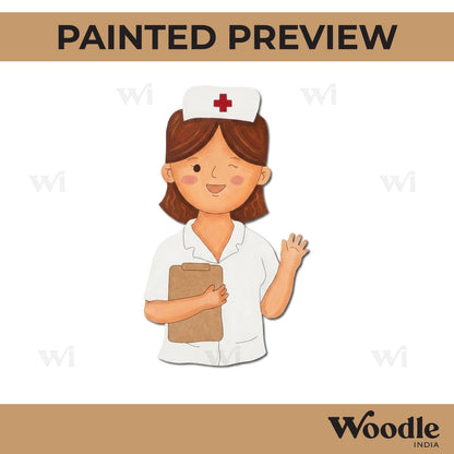 Nurse Pre Marked MDF Design 3