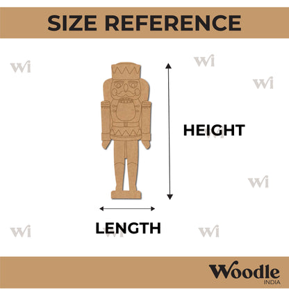 Nutcracker Royal Soldier Pre Marked MDF Design 1