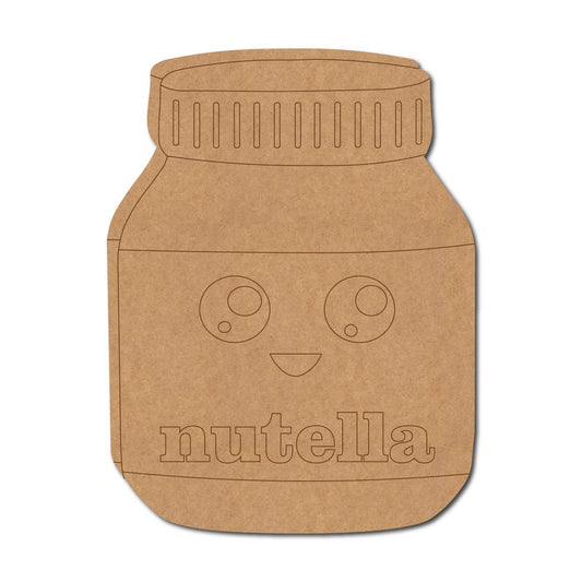 Nutella Jar Pre Marked MDF Design 1