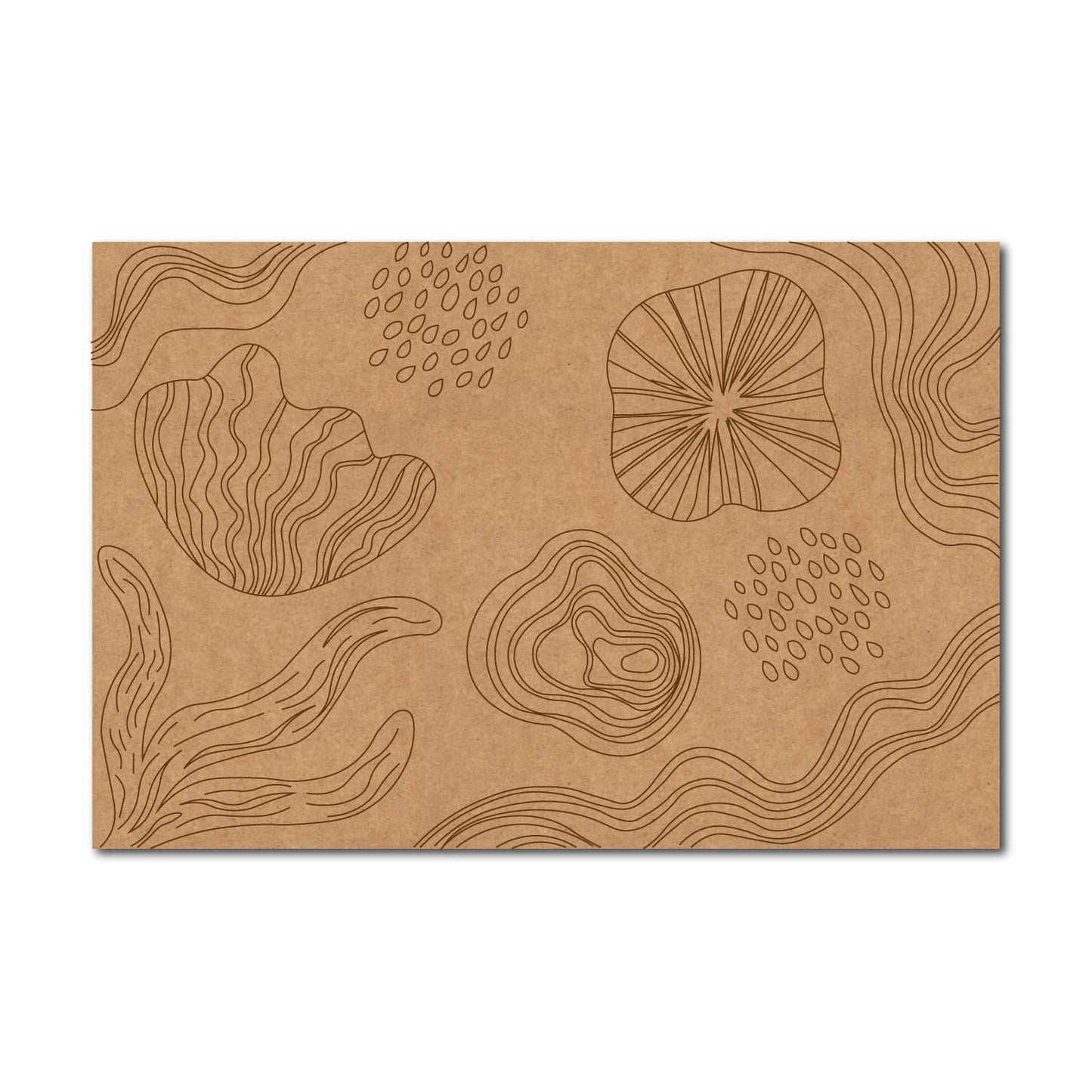 Ocean Pre Marked Base MDF Design 1