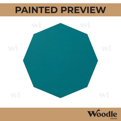Octagon Base Cutout MDF Design 1