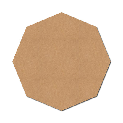 Octagon Base Cutout MDF Design