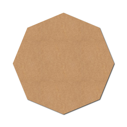 Octagon Base Cutout MDF Design 1