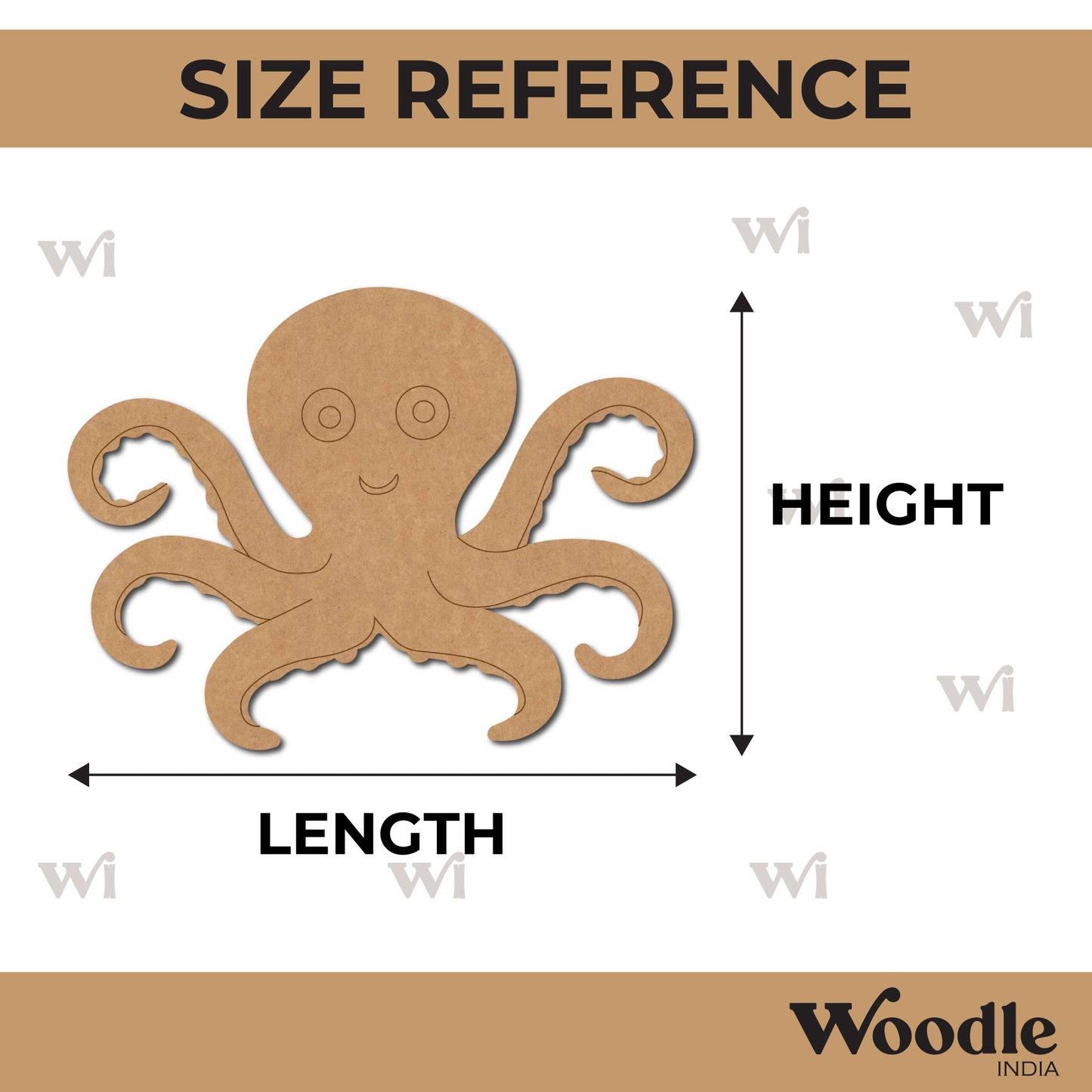 Octopus Pre Marked MDF Design 10