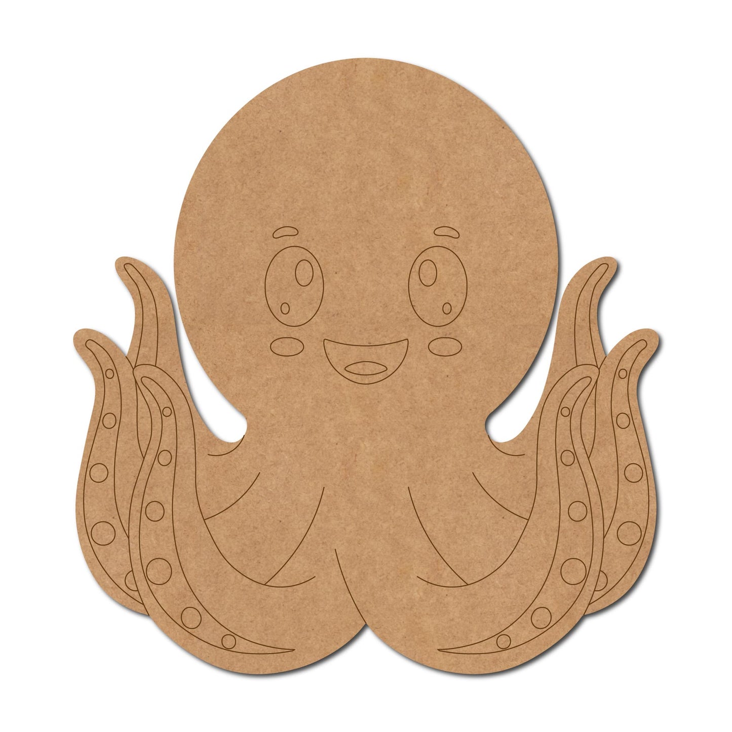 Octopus Pre Marked MDF Design 4