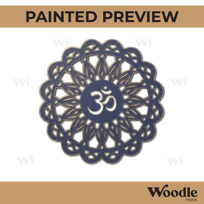Om Base Cutout MDF Design 1