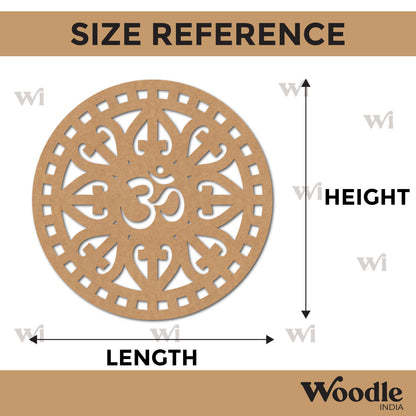 Om Base Cutout MDF Design 10