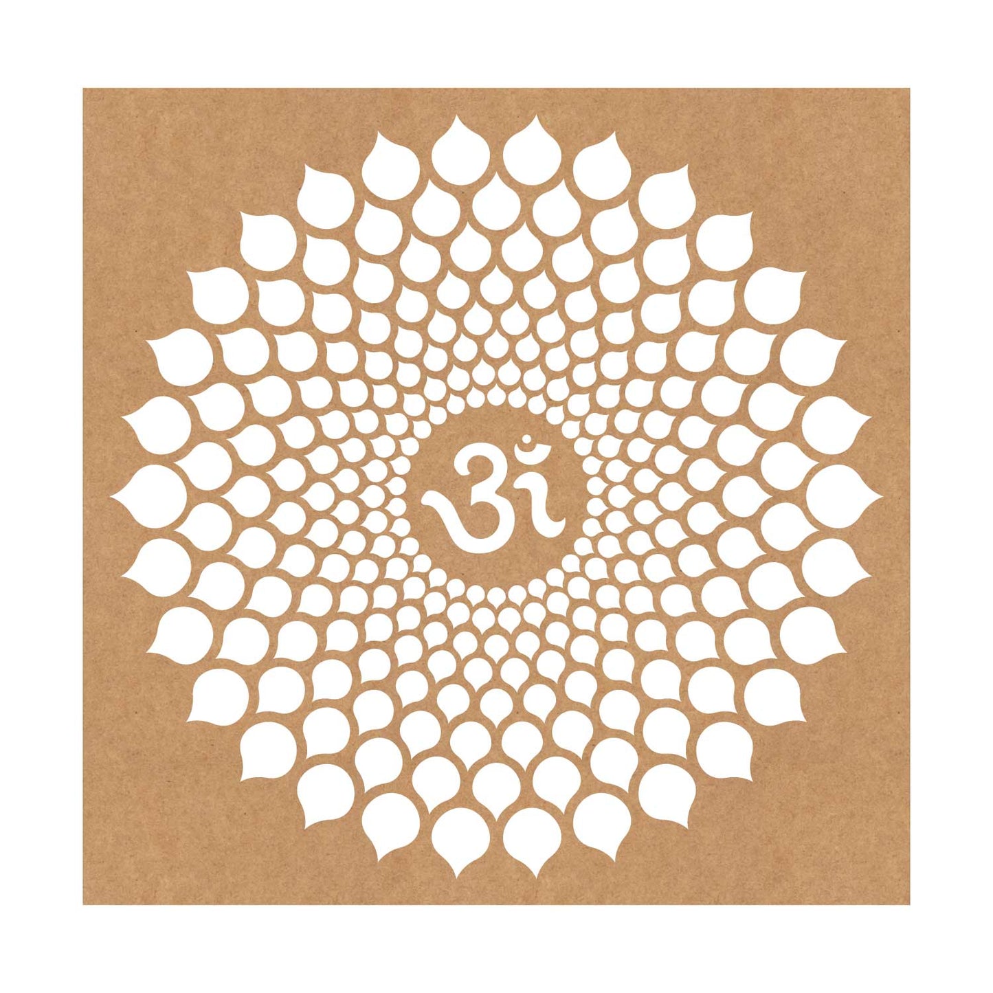 Om Base Cutout MDF Design 12