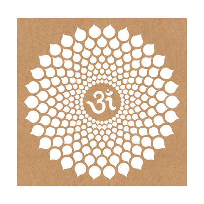 Om Base Cutout MDF Design 12