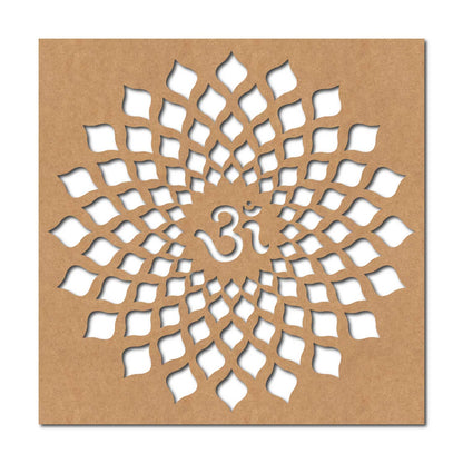 Om Base Cutout MDF Design 13