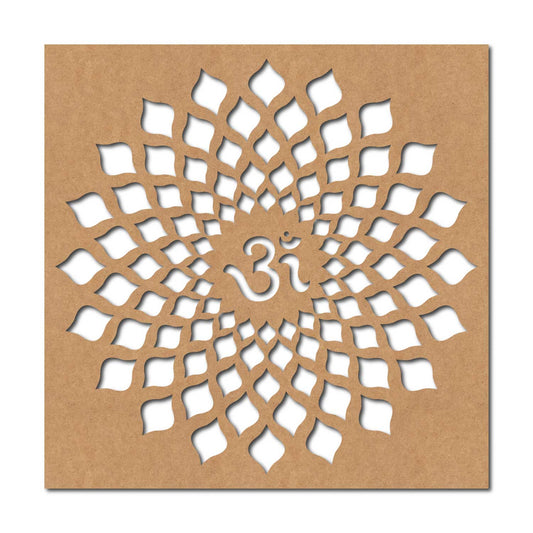 Om Base Cutout MDF Design 13