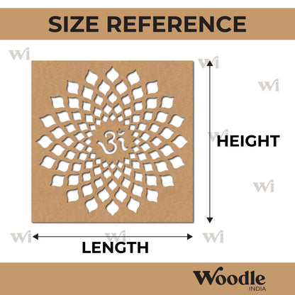 Om Base Cutout MDF Design 13
