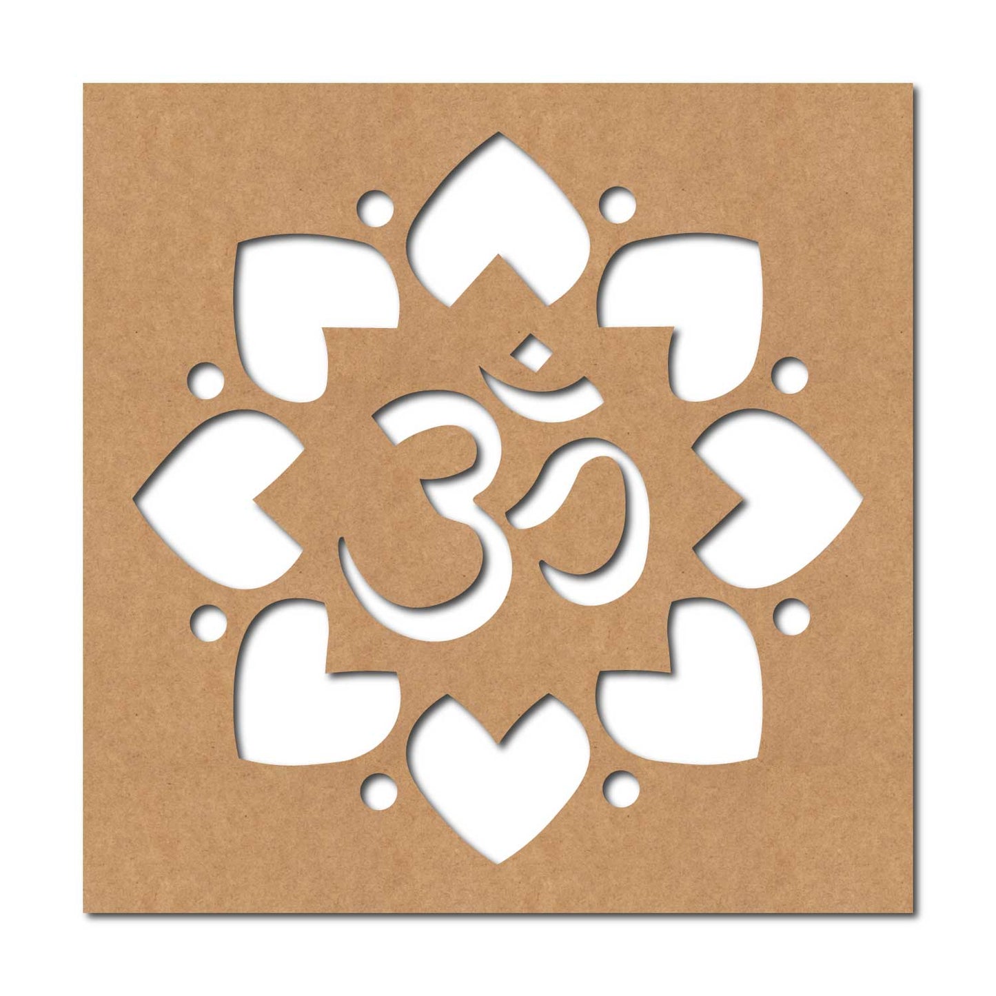 Om Base Cutout MDF Design 17