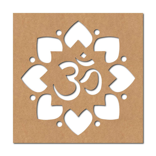 Om Base Cutout MDF Design 17