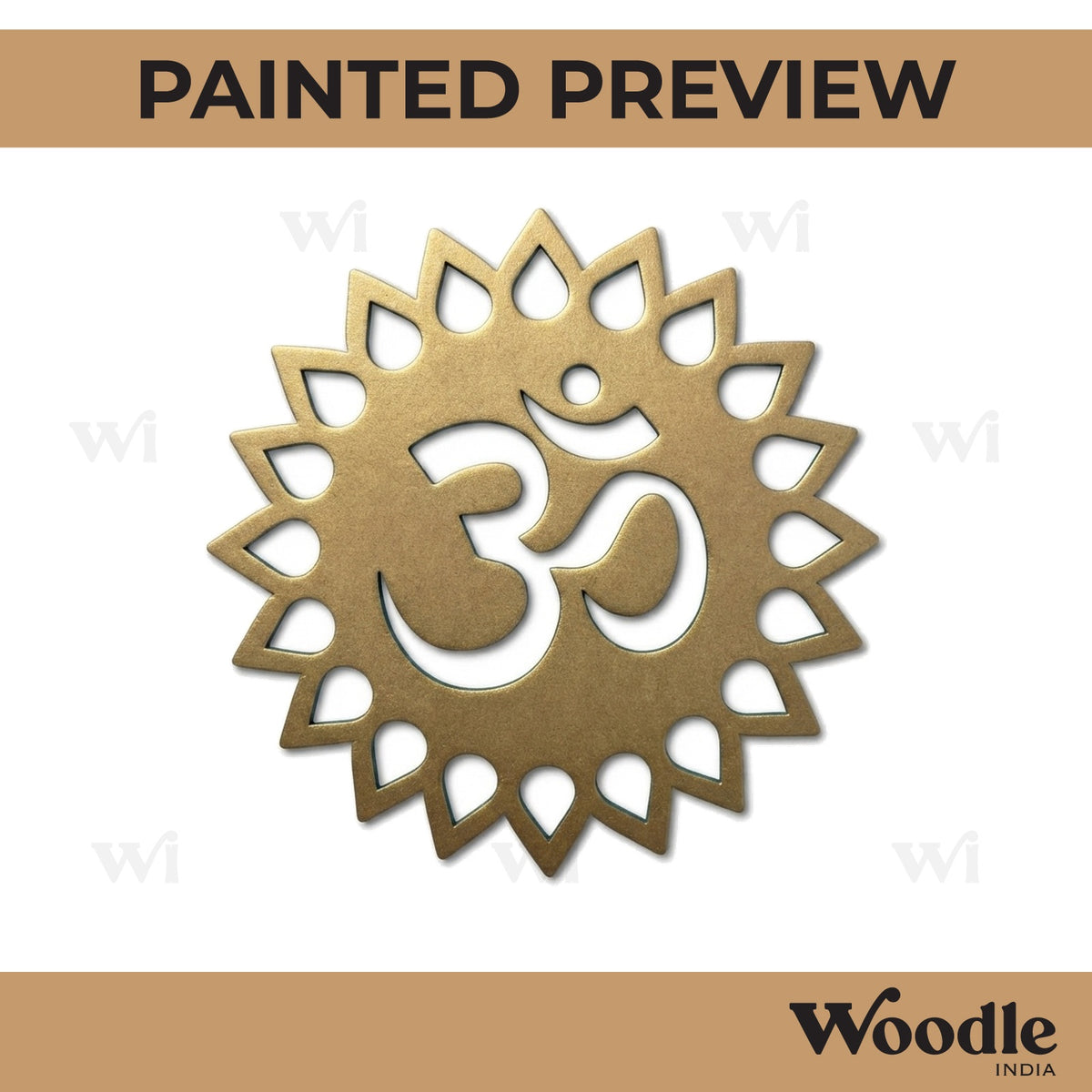 Om Base Cutout MDF Design 2