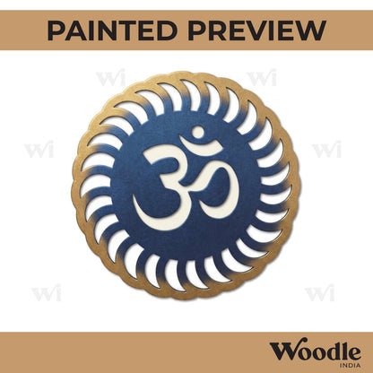 Om Base Cutout MDF Design 6
