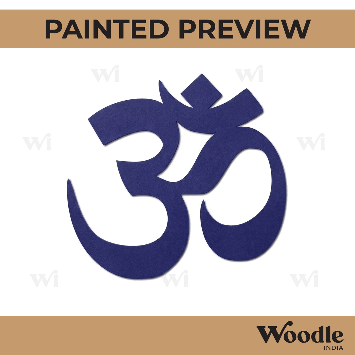 Om Cutout MDF Design 1
