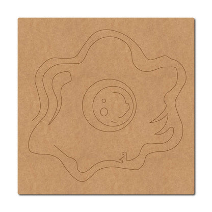 Omelette Pre Marked Base MDF Design 1
