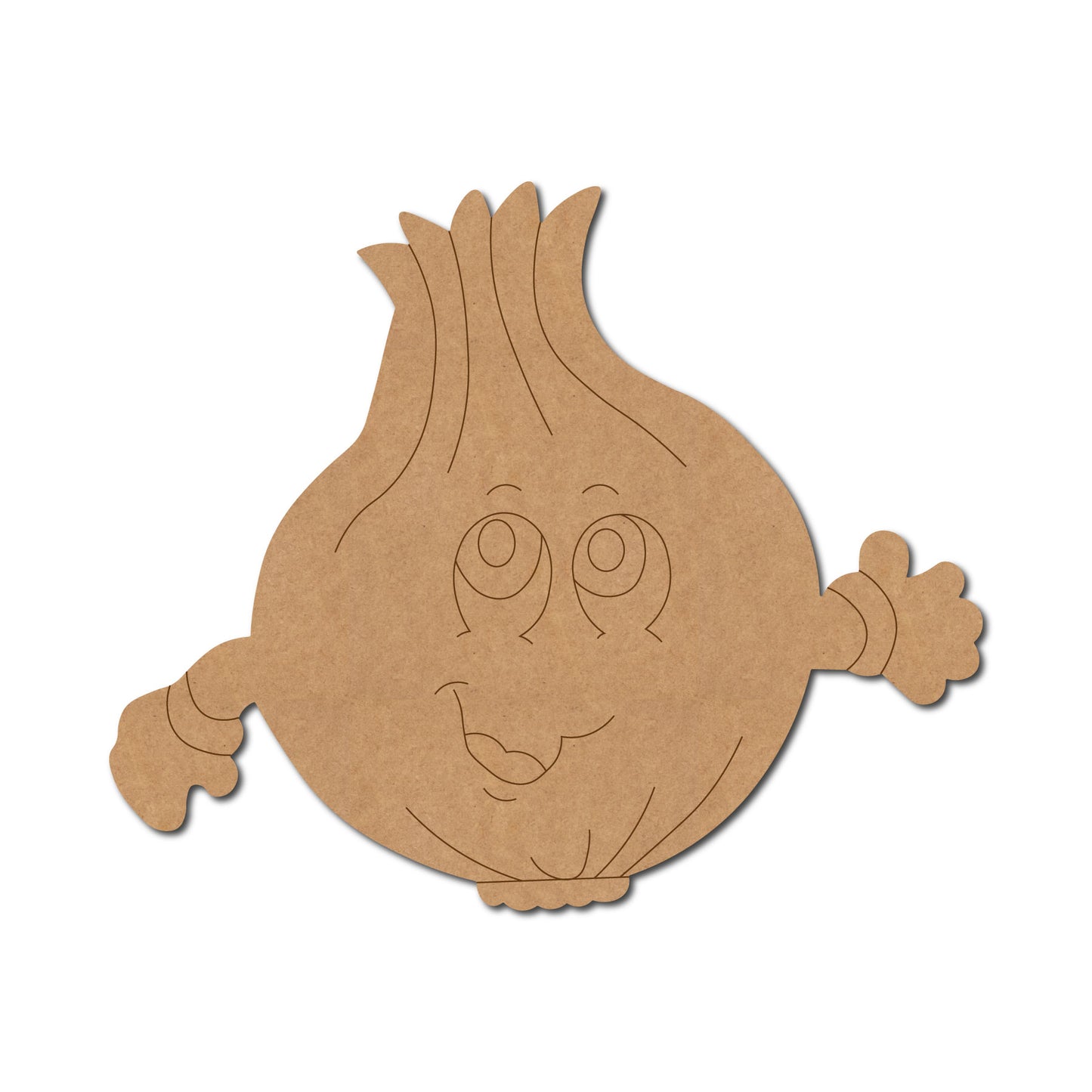 Onion Pre Marked MDF Design 1