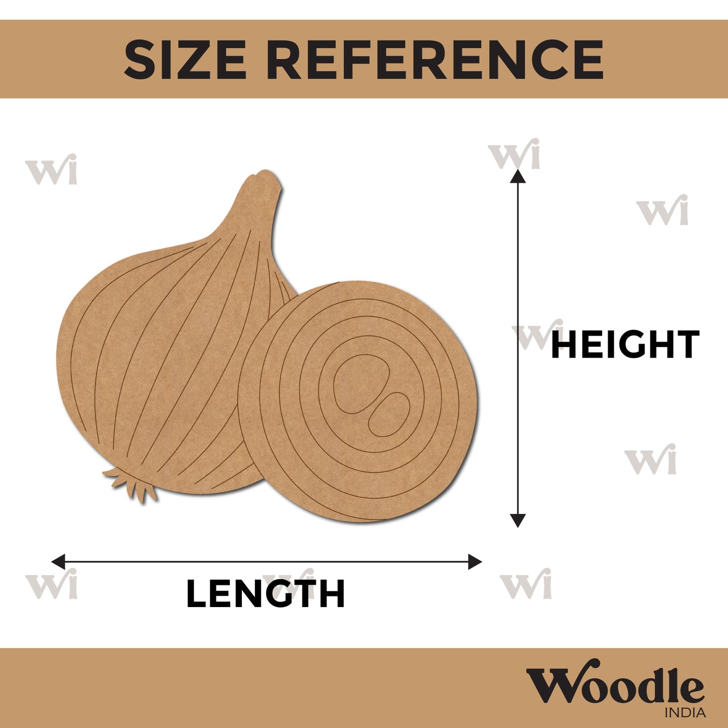 Onion Pre Marked MDF Design 2