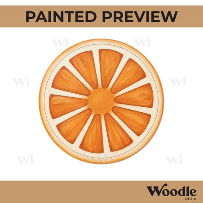Orange Pre Marked MDF Design 1