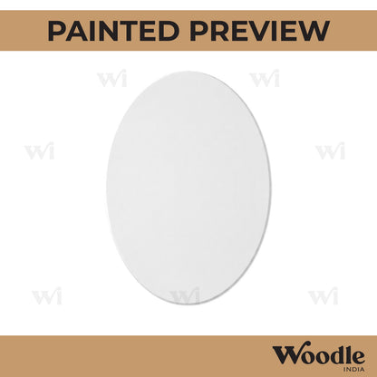 Oval Base Cutout MDF Design 3