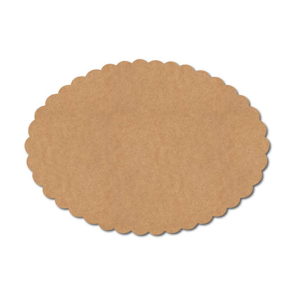 Oval Base Cutout MDF Design 5