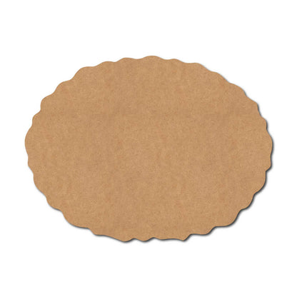 Oval Base Cutout MDF Design 6
