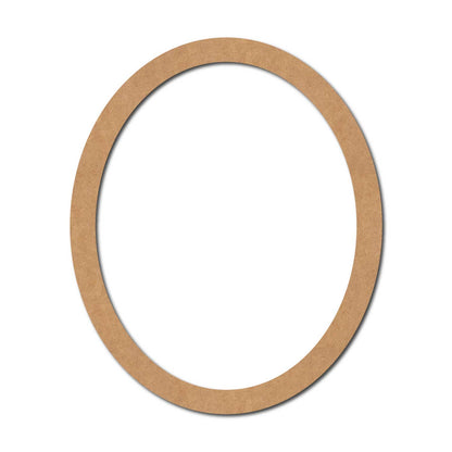 Oval Ring Cutout MDF Design 1