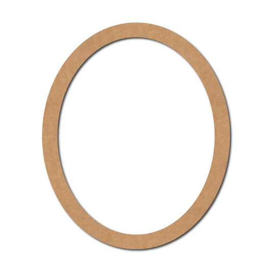 Oval Ring Cutout MDF Design 1