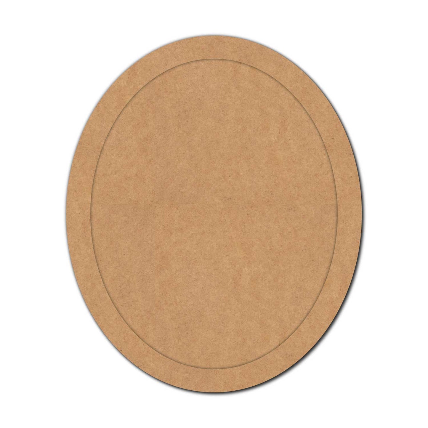 Oval Ring Frame Base MDF Design 1