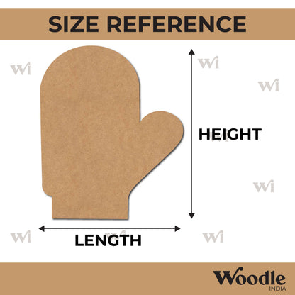 Oven Kitchen Glove Cutout MDF Design 1