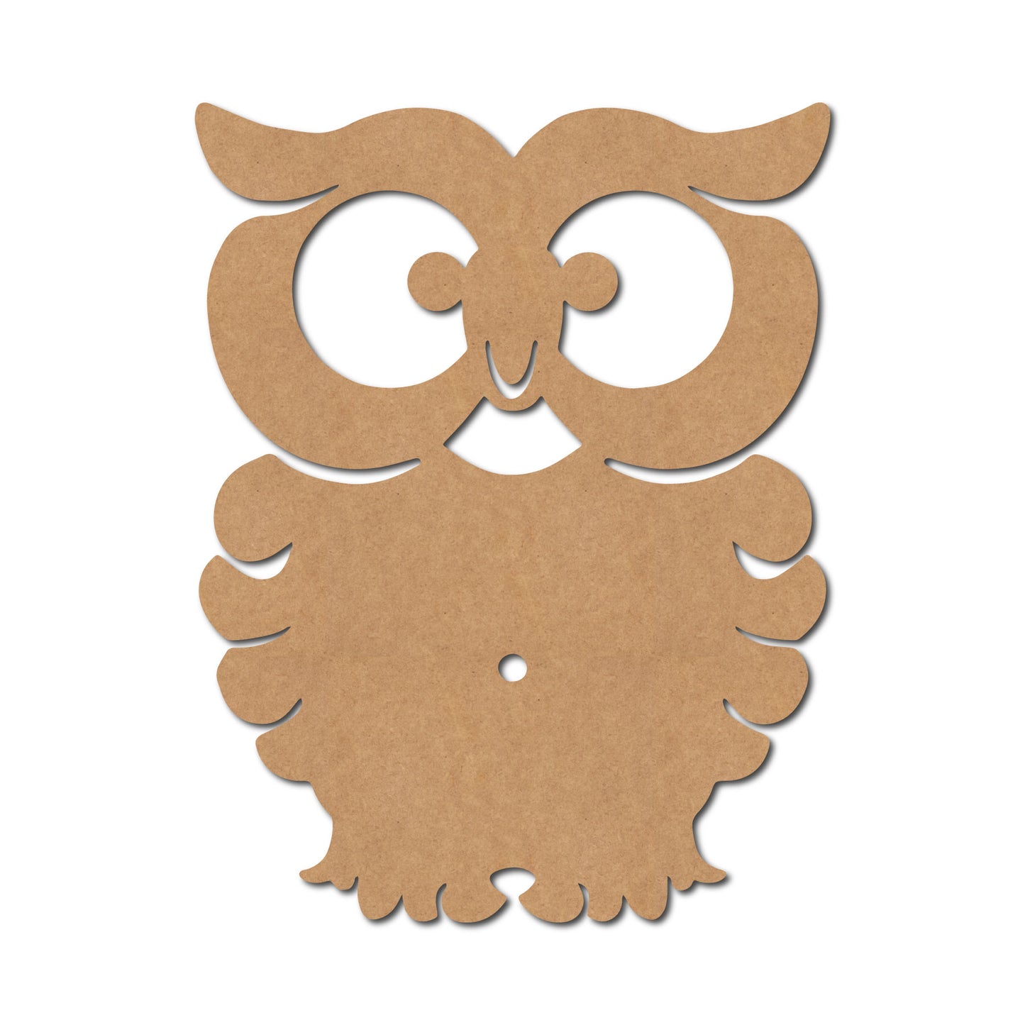 Owl Clock MDF Design 1