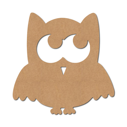 Owl Cutout MDF Design 2