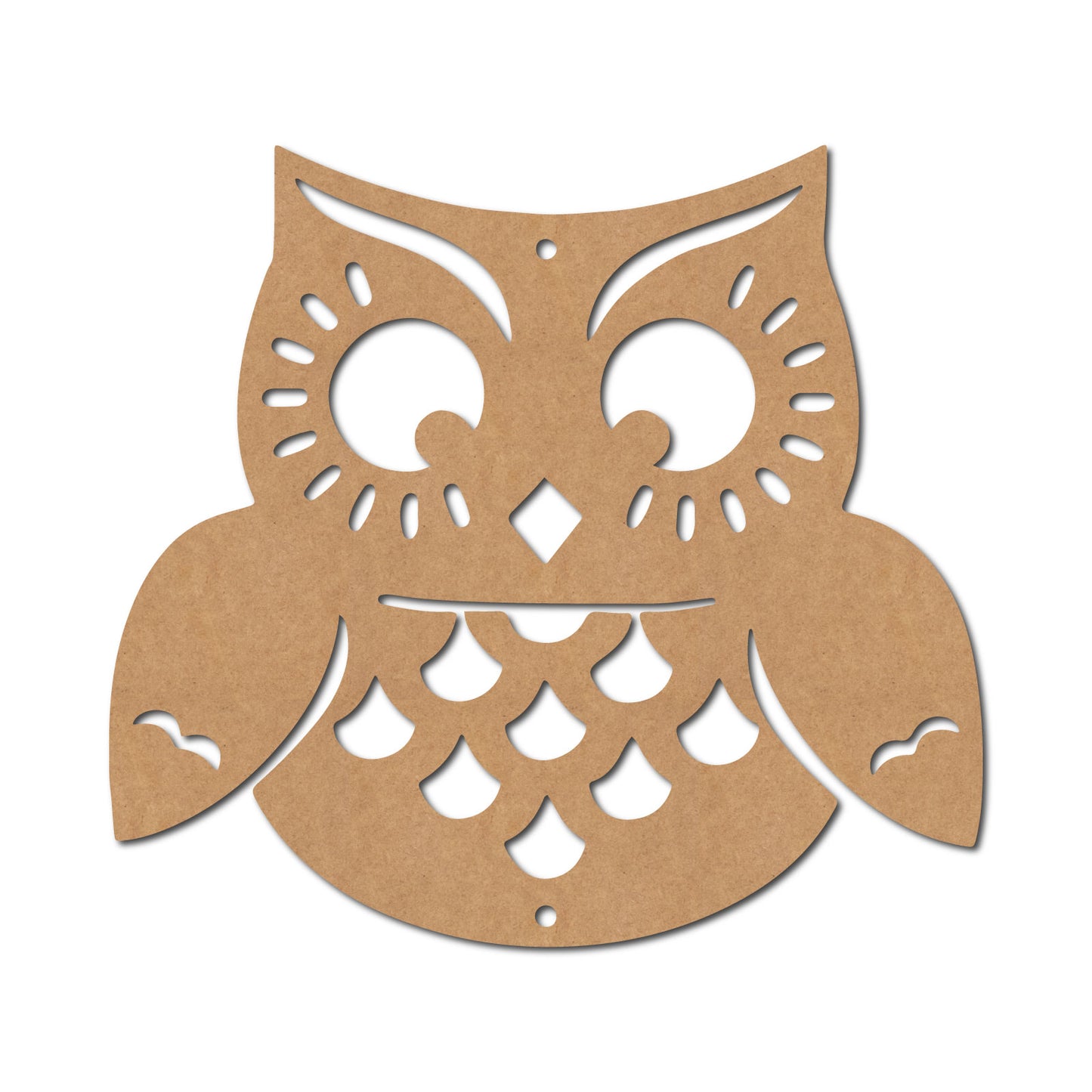 Owl Cutout MDF Design 3