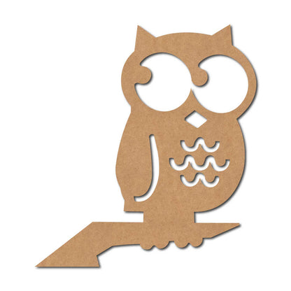 Owl Cutout MDF Design 5