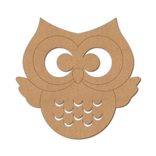 Owl Pre Marked MDF Design 1